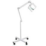 Lampa z lupą i statywem LED