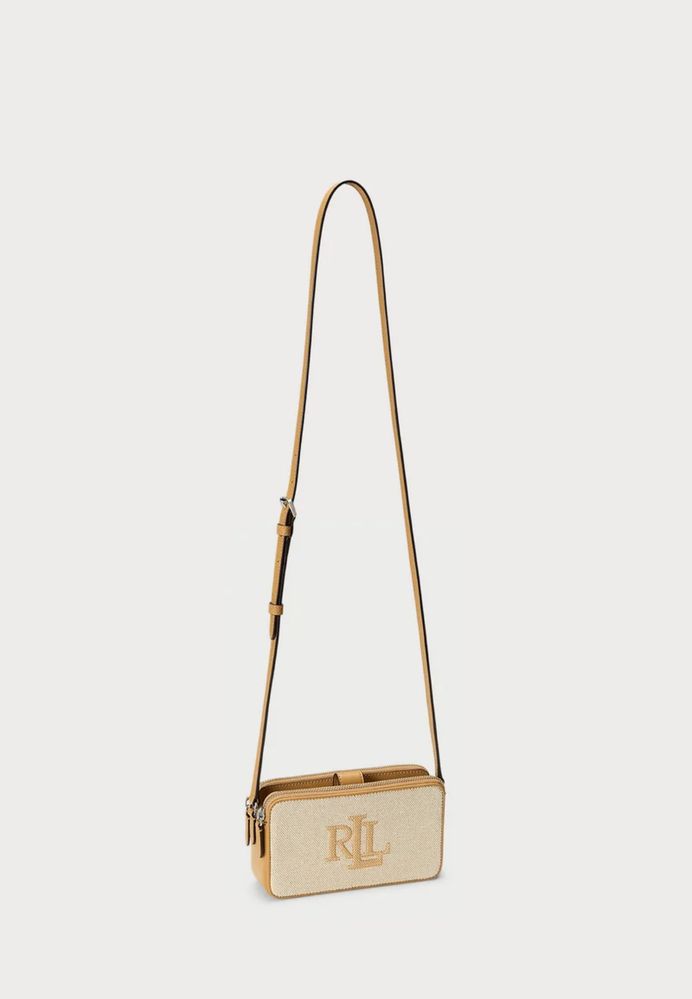 Оригінал Ralph Lauren Canvas Medium Witley crossbody WALLET