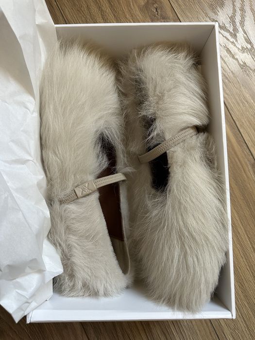 Хутряні балетки Kacharovska 40