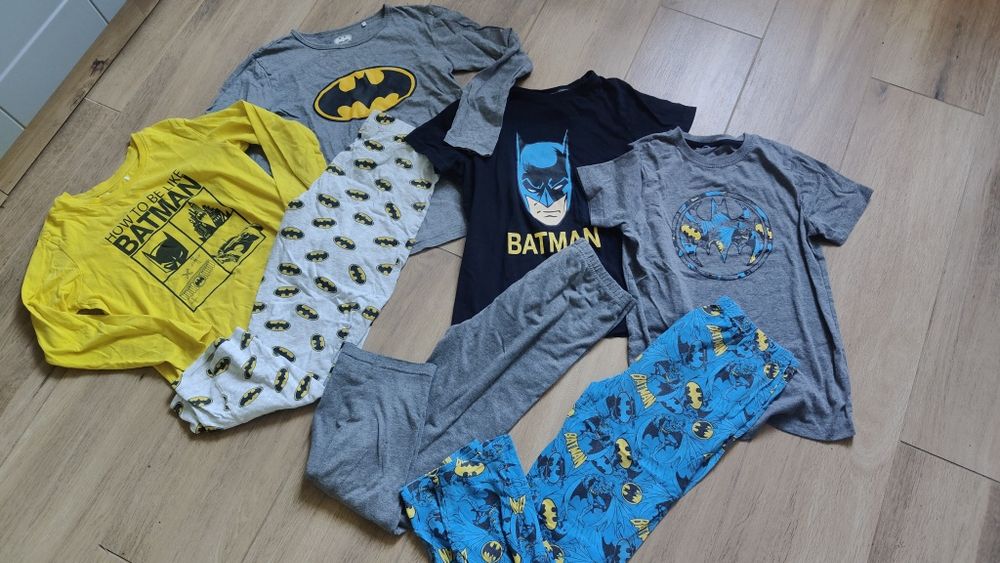 Zestaw piżam Batman 128-134 ,8-9 lat