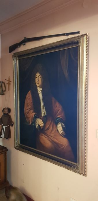 XIX w Portret Burmistrza Gdańska Olej na Płótnie Cudo !!! Okazja !!!