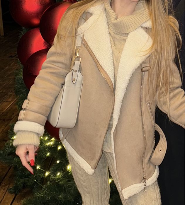 Дубленка теплая