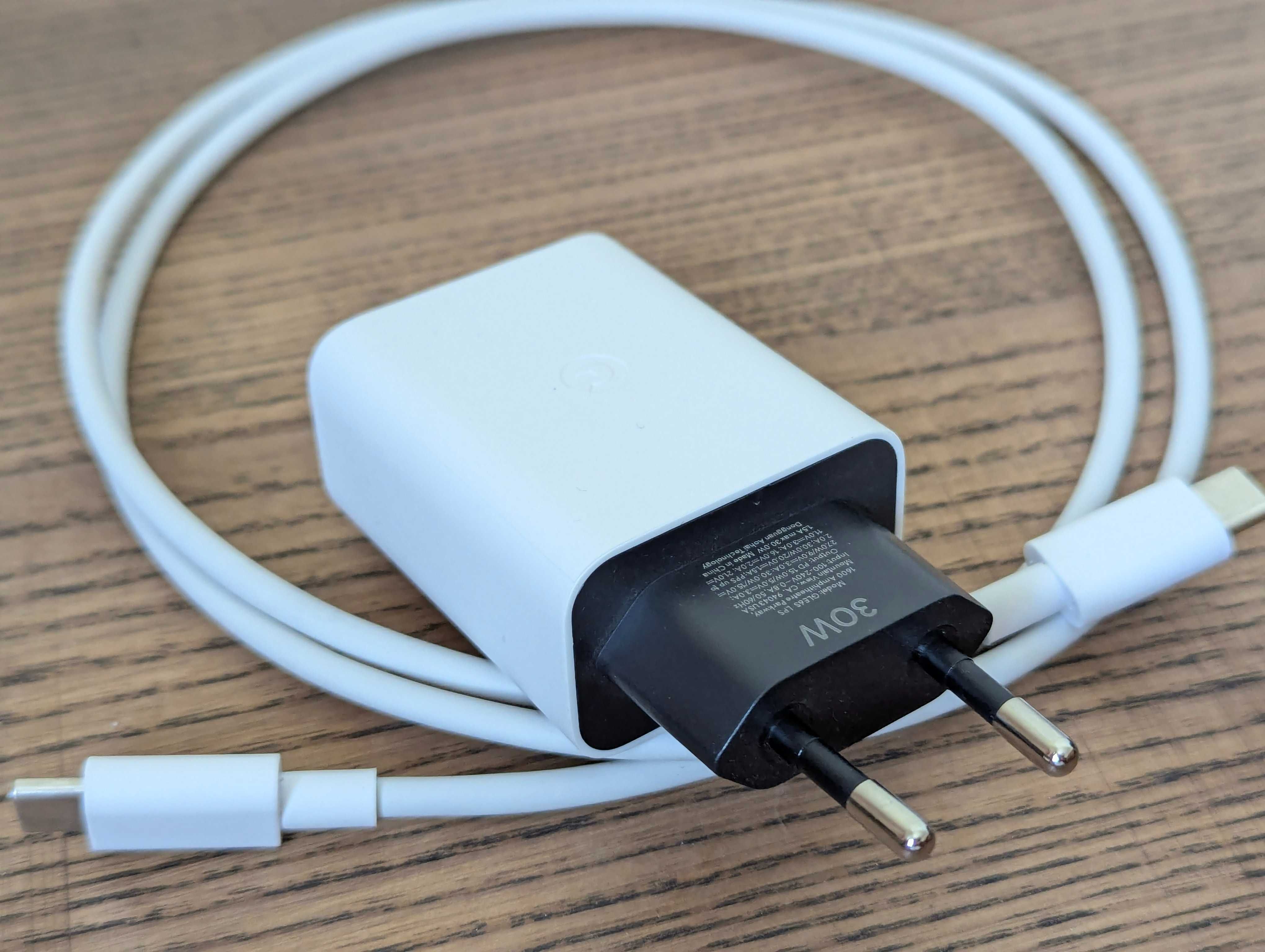 Зарядний блок з кабелем 30w для Google Pixel (Швидке Заряджання)
