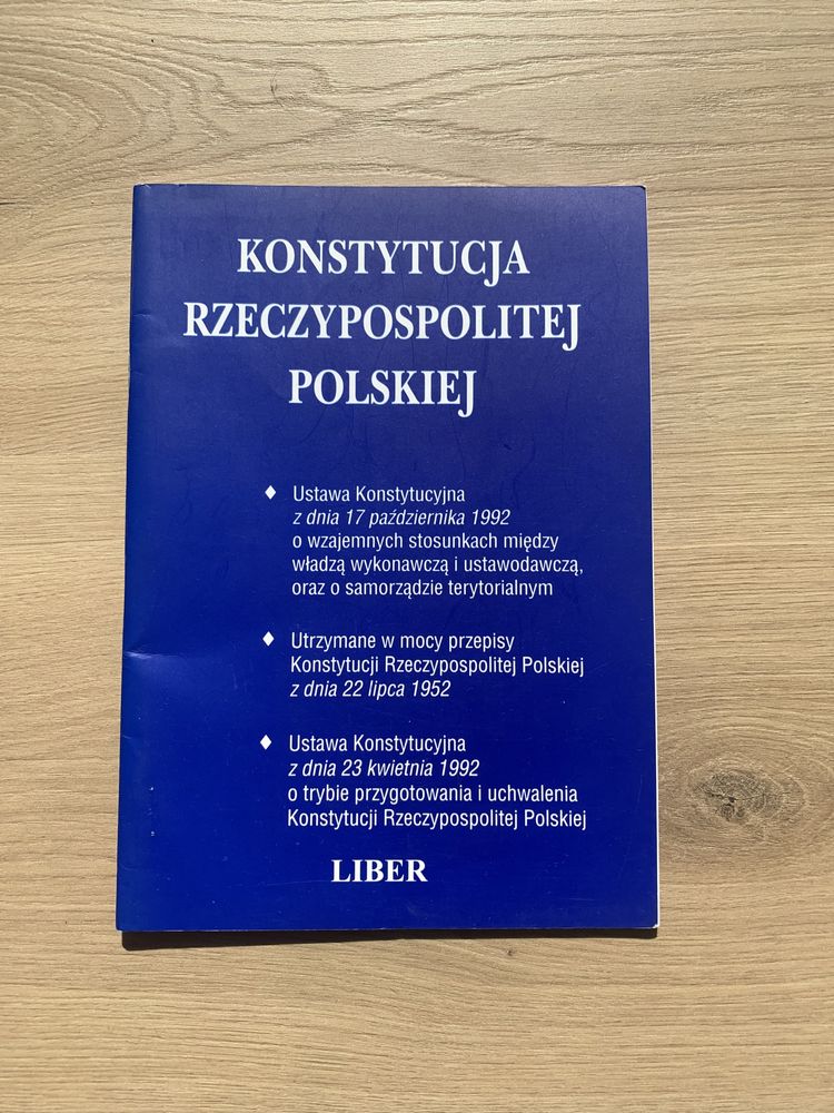 Konstytucja Rzeczpospolitej Polskiej LIBER