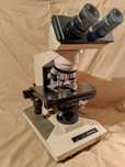 Mikroskop Olympus BH-2 kropla krwi biologiczny pzo biolar