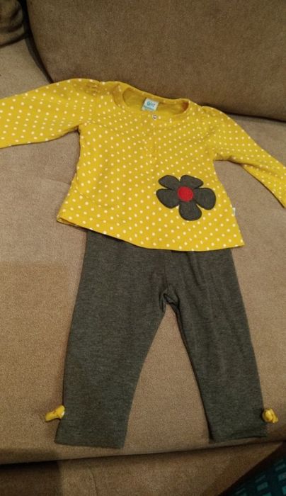 Боді. Кофта. Лосіни. Набір трійка. На 6-9 місяців. Дитячий одяг