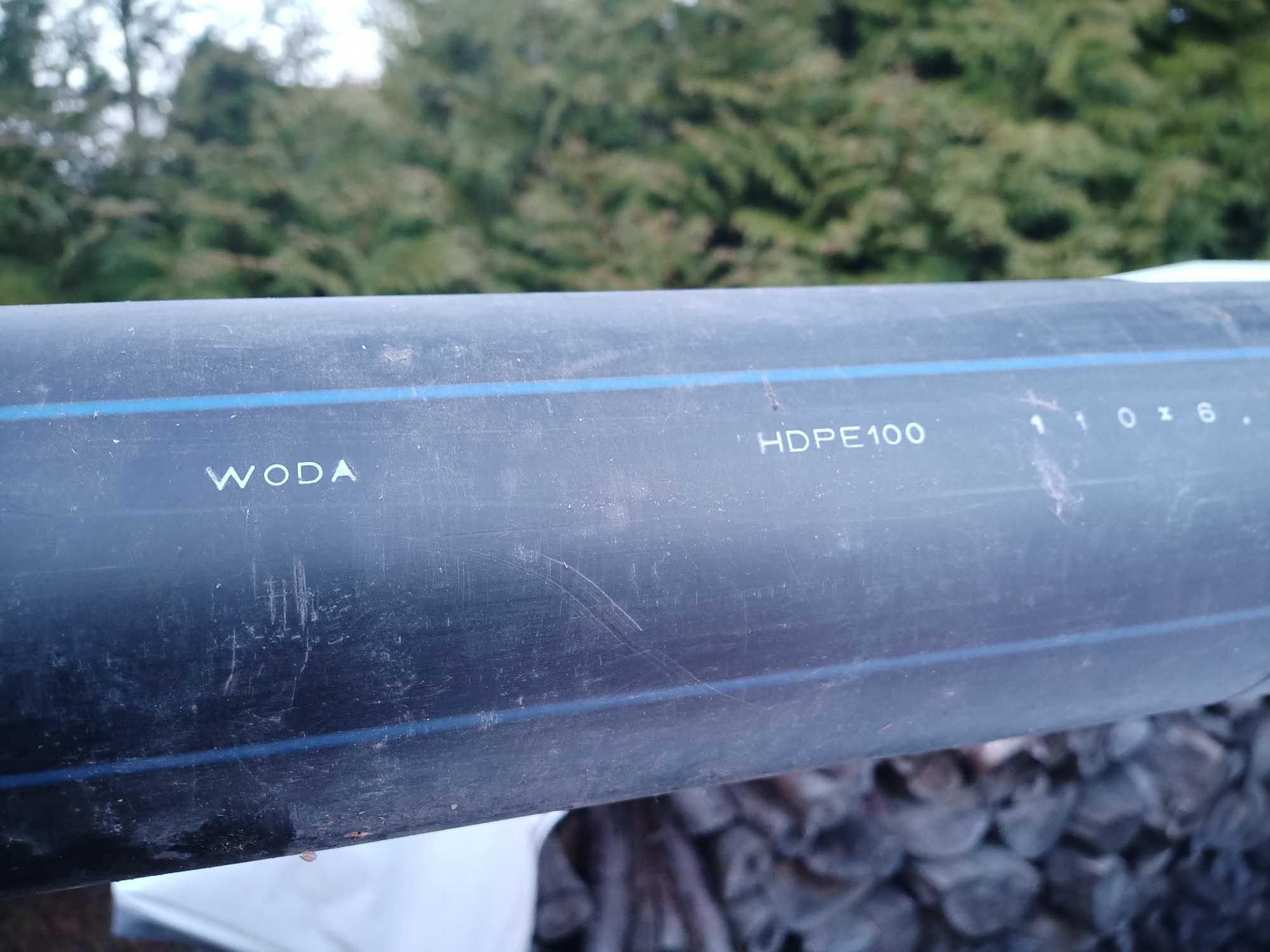 Rura PE100 woda 110x6,6 SDR17 PN10