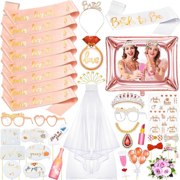 Despedida de solteira - kit completo de acessórios - NOVO ENVIO GRÁTIS