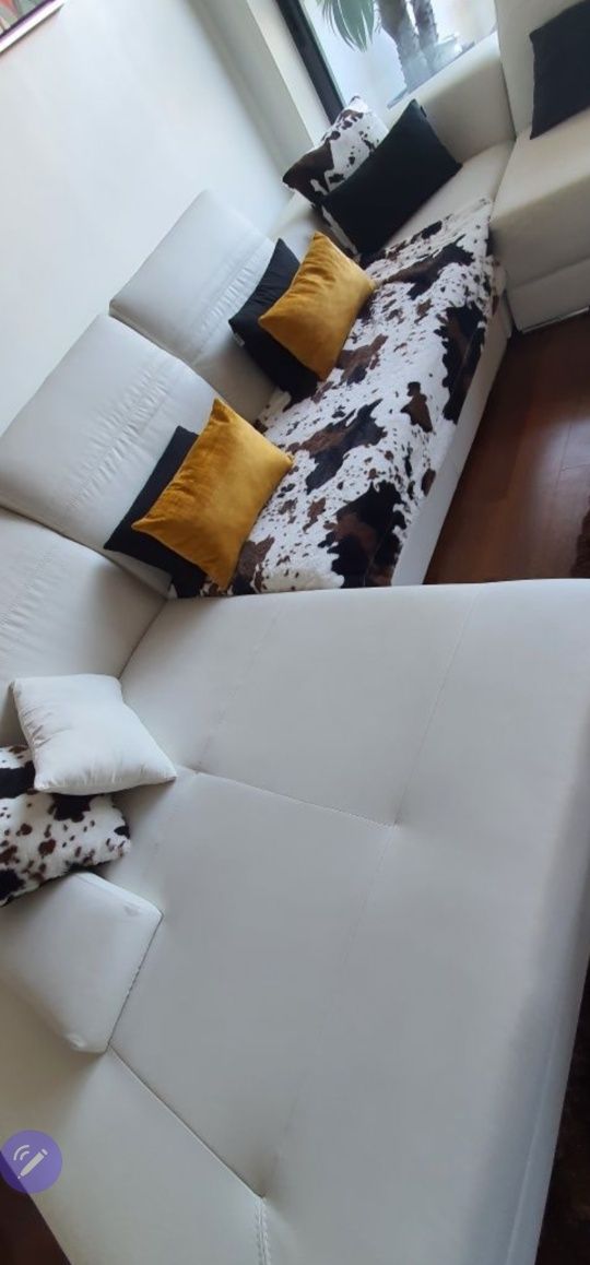 Sofá com 2 chaises longues,  NOVO
