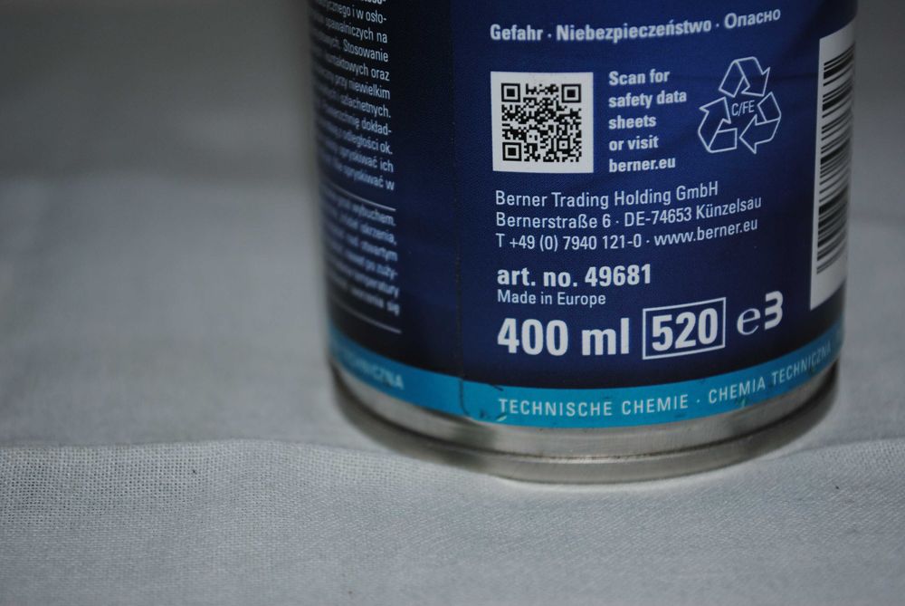 Spray Spawalniczy BERNER 400ml  antyodpryskowy