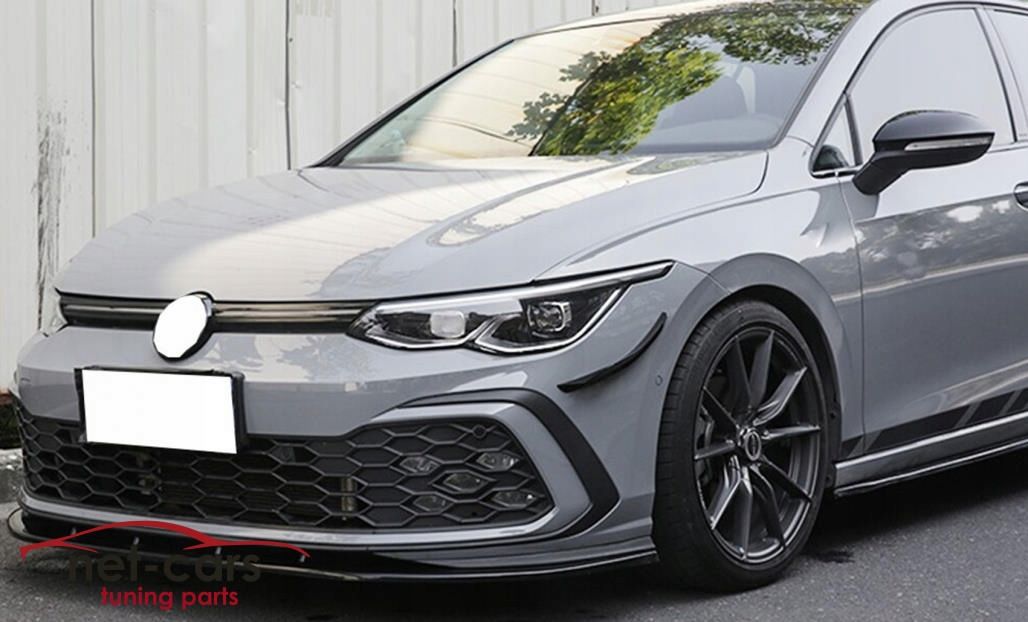 Spoiler Splitery dokadki przód GOLF 8 20- GTI R line Carbon