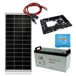 Zestaw fotowoltaiczny 160W Off-Grid Akumulator 120Ah regulator Victron