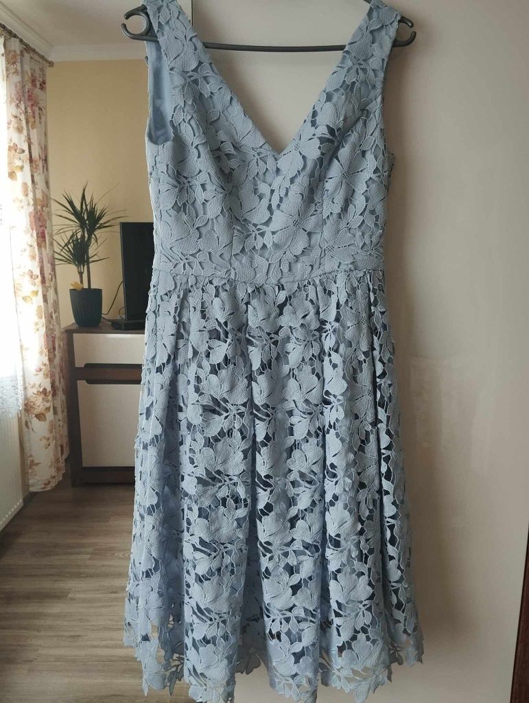 Sukienka błękitna r 34