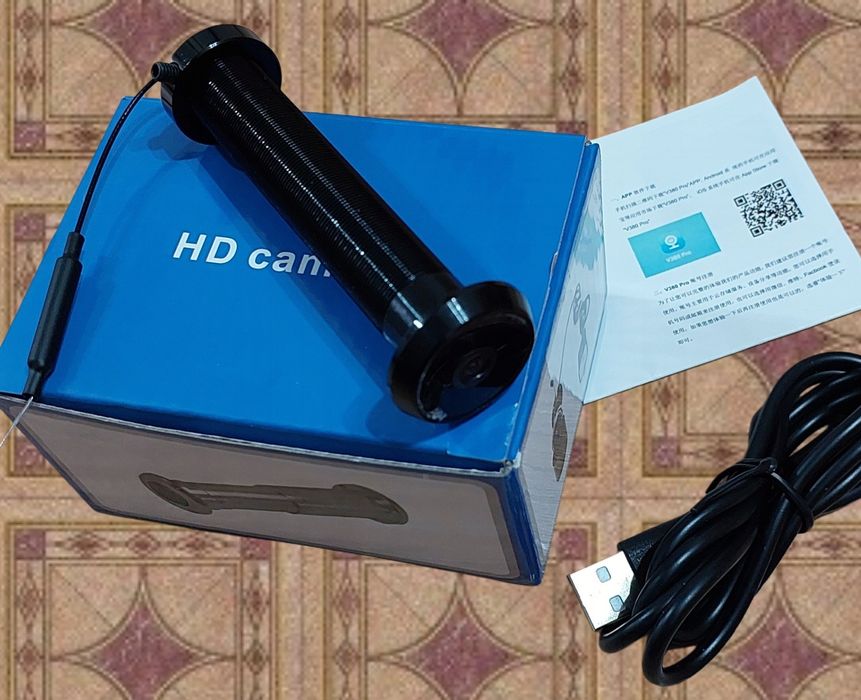 Wi-Fi видеоглазок инфракрасная P2P камера День Ночь