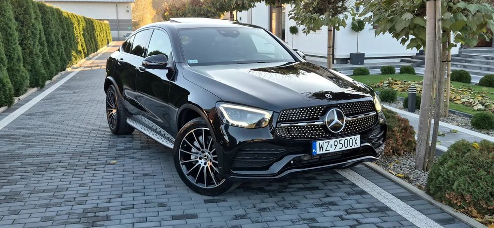 Mercedes-Benz GLC AMG Pneumatyka Burmester 3D Salon Polska 1właściciel Faktura VAT