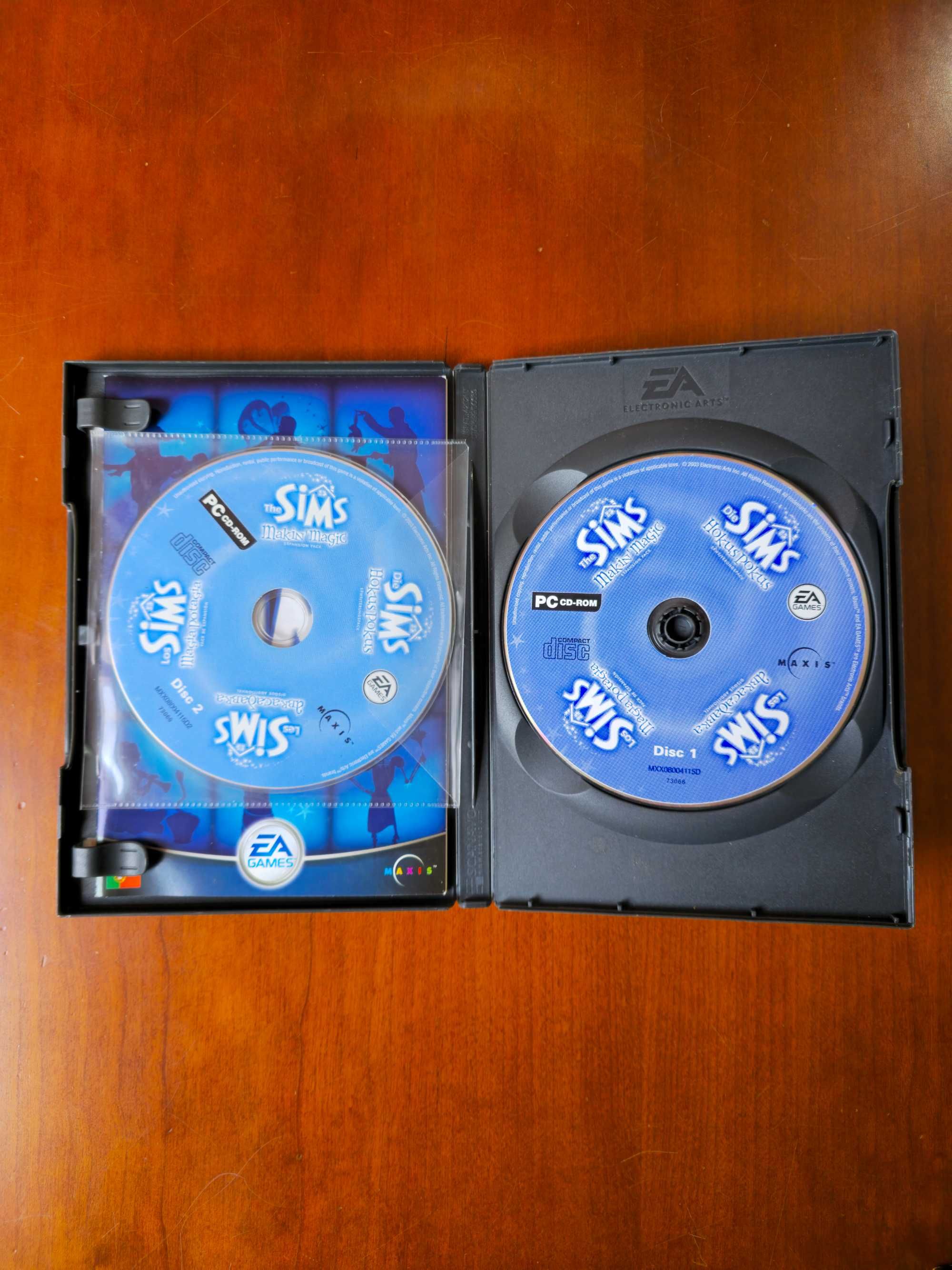 Jogos PC Originais – The Sims, GTA Vice City, NFS Most Wanted e mais