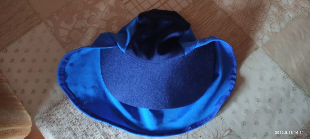 Czapka letnia plażowa do wody z ochroną na kark rozm S