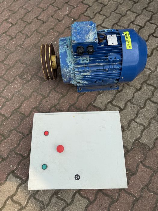 Silnik Tamel SG180M4 + sterownia Trójfazowy 18,5kW 1470obr/min sprawny