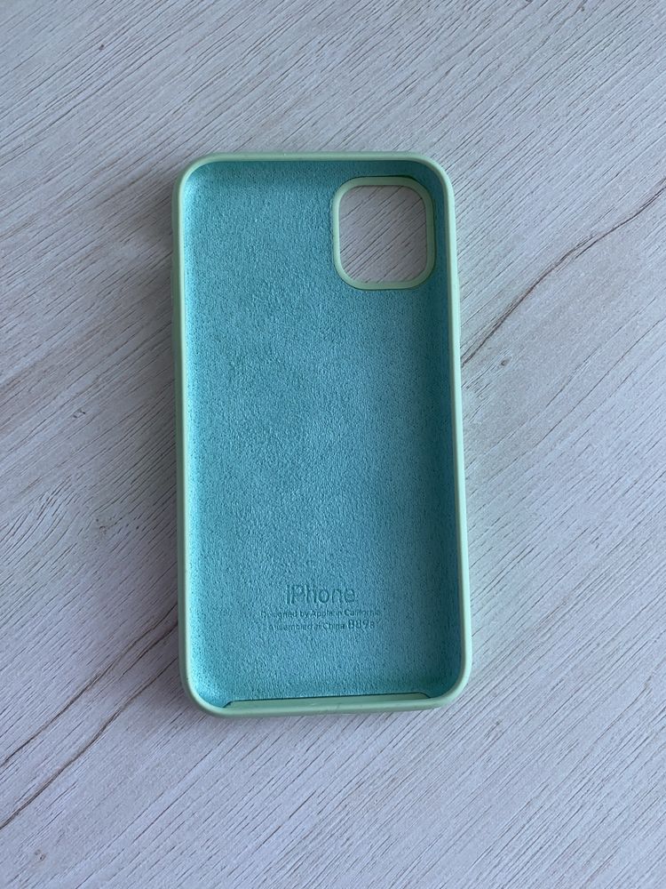 Miętowe etui, case na IPhone 11