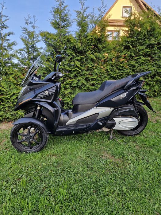 Motocykl Quadro 350 homologacja L5E na kat B ( mp3 , metropolis )