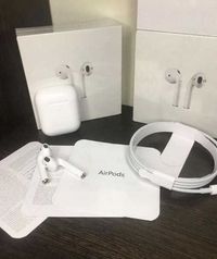 Навушники airpods 2 Lux 1:1 (робочі шумозаглушення та прозорість)