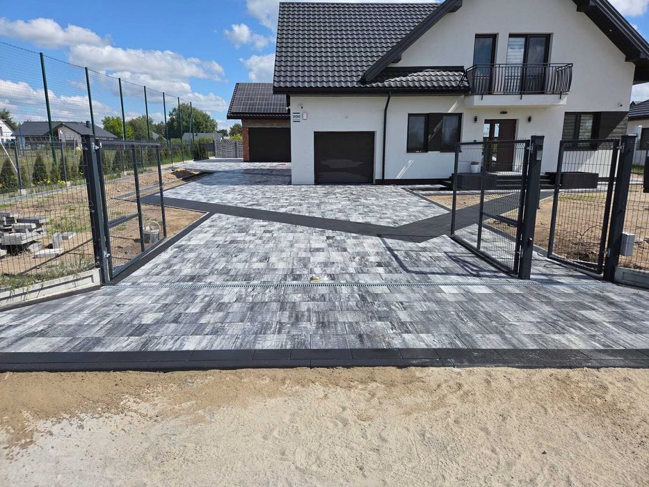 Układanie kostki brukowej KOMPLEKSOWO gwarancja jakości, WIZUALIZACJE