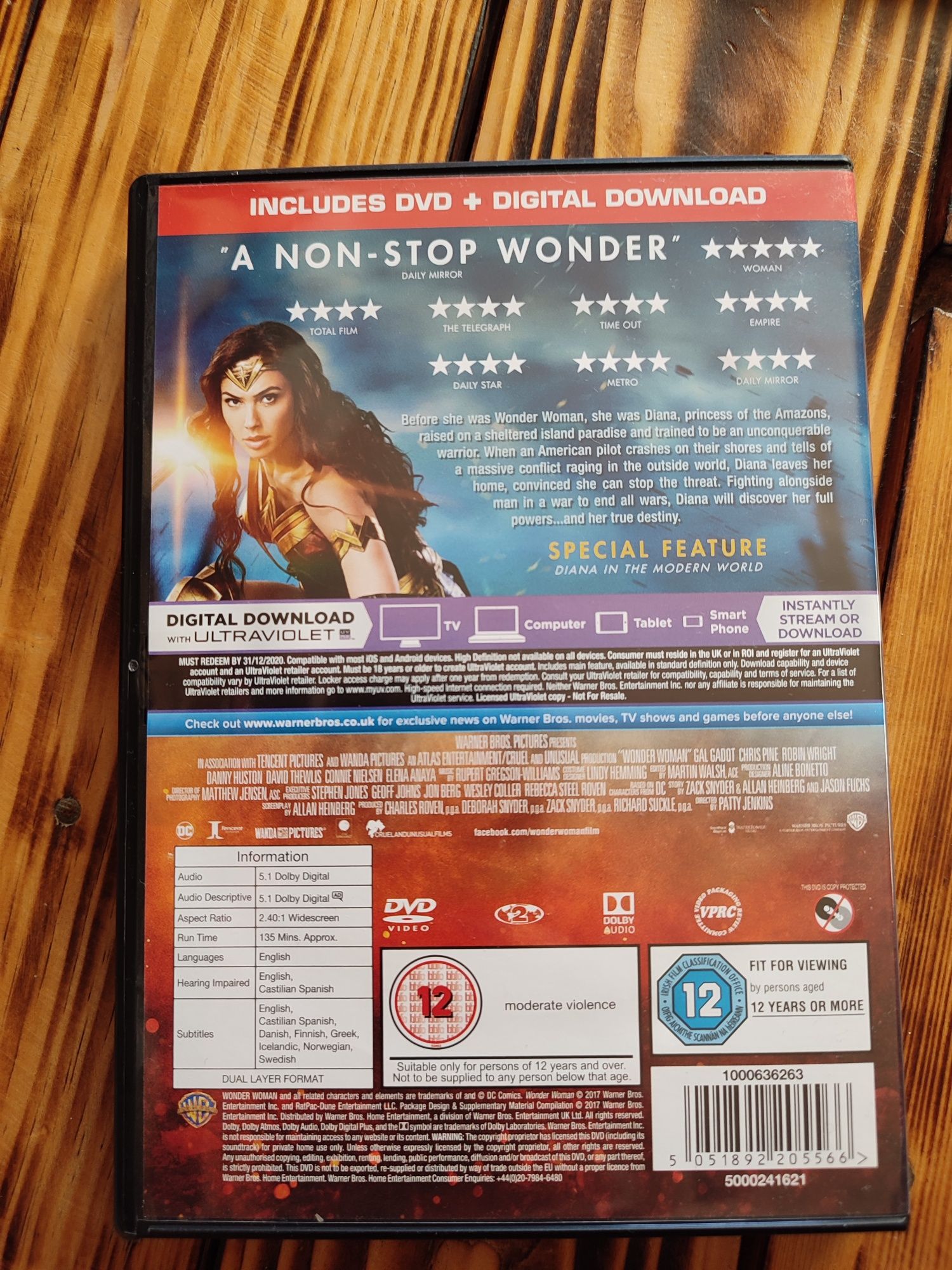 Filmy - 4 sztuki - Shazam, Deadpool 2, Wonder Woman