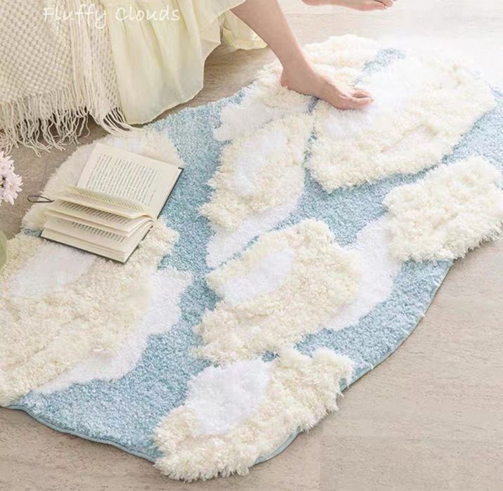 Pequeno tapete, tapete para quarto de crianca ou casa de banho