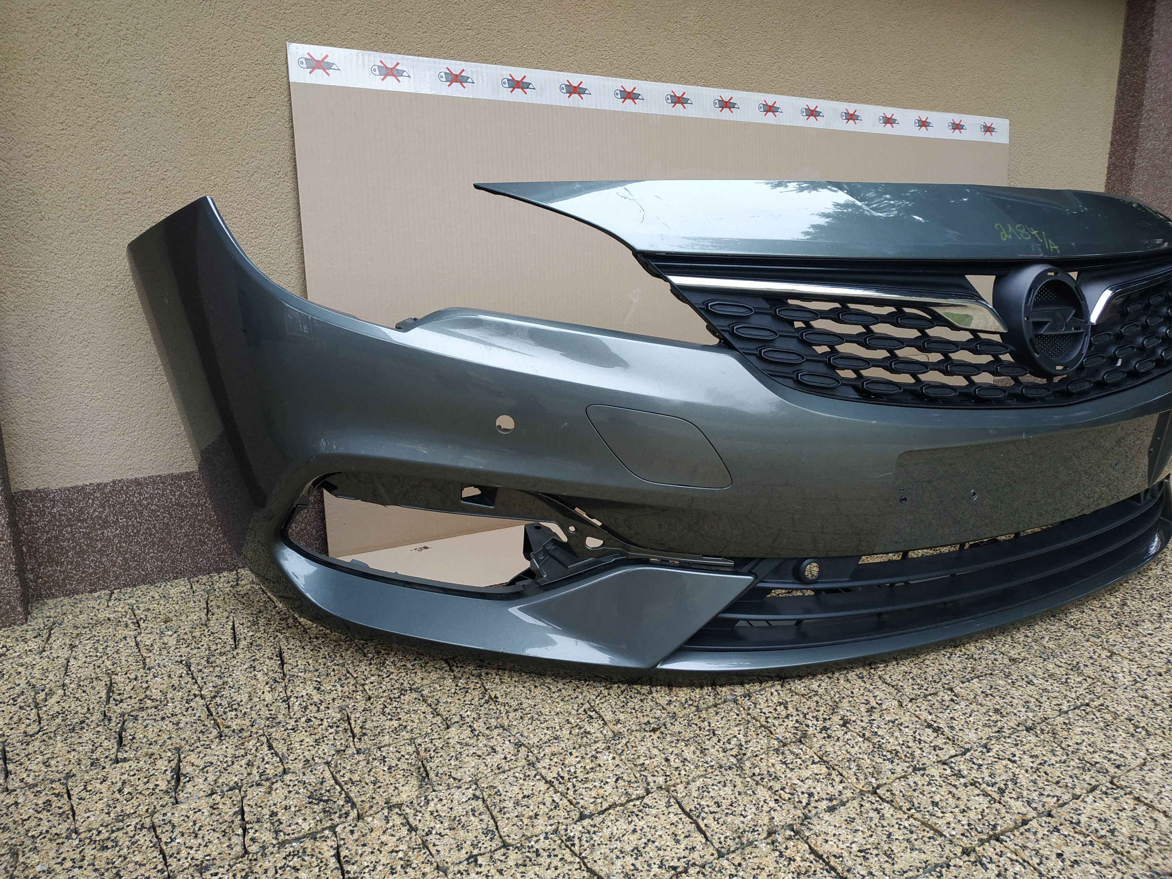 zderzak grill atrapa chrom opel astra k v lift 4 pdc