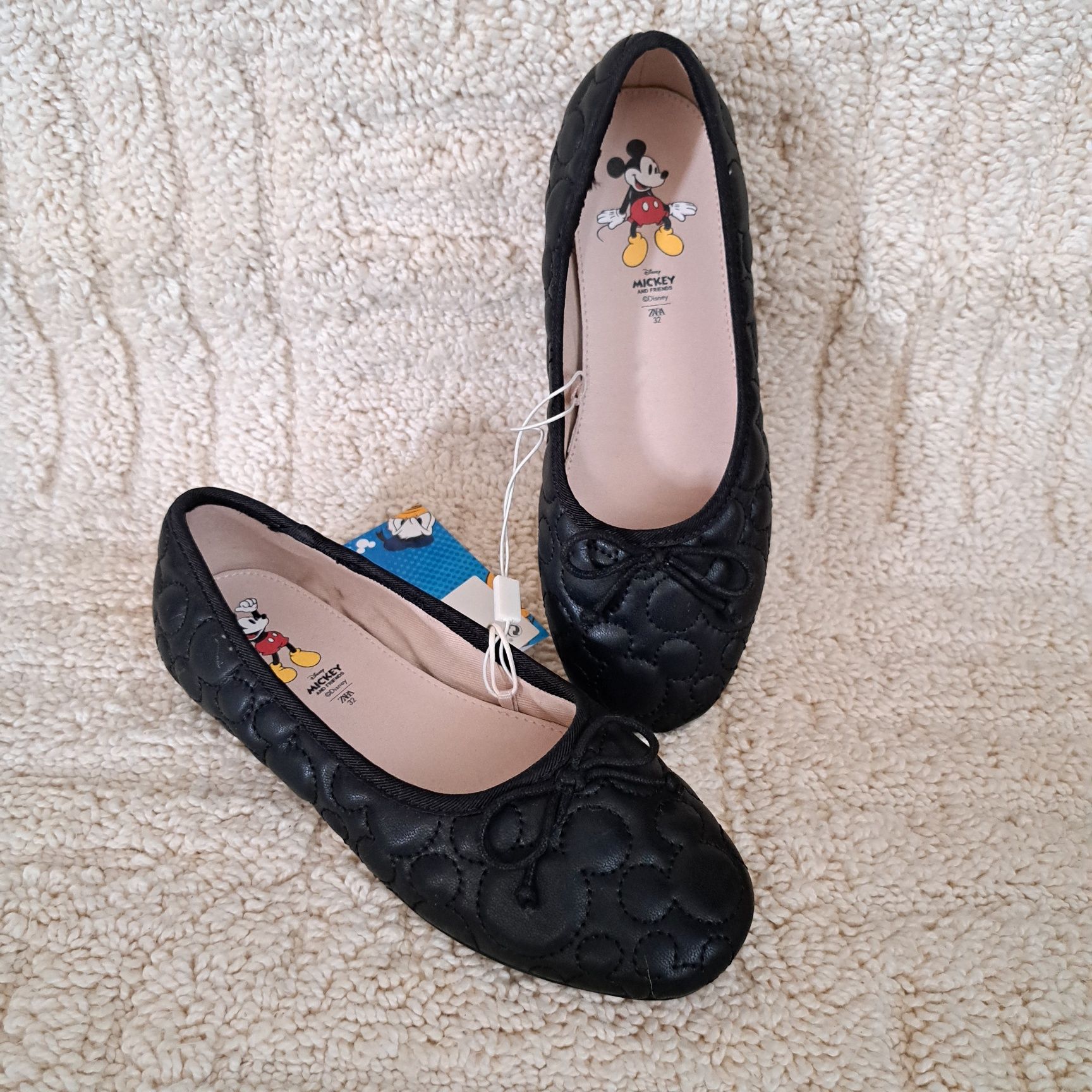nowe Baleriny Mickey Mouse Zara