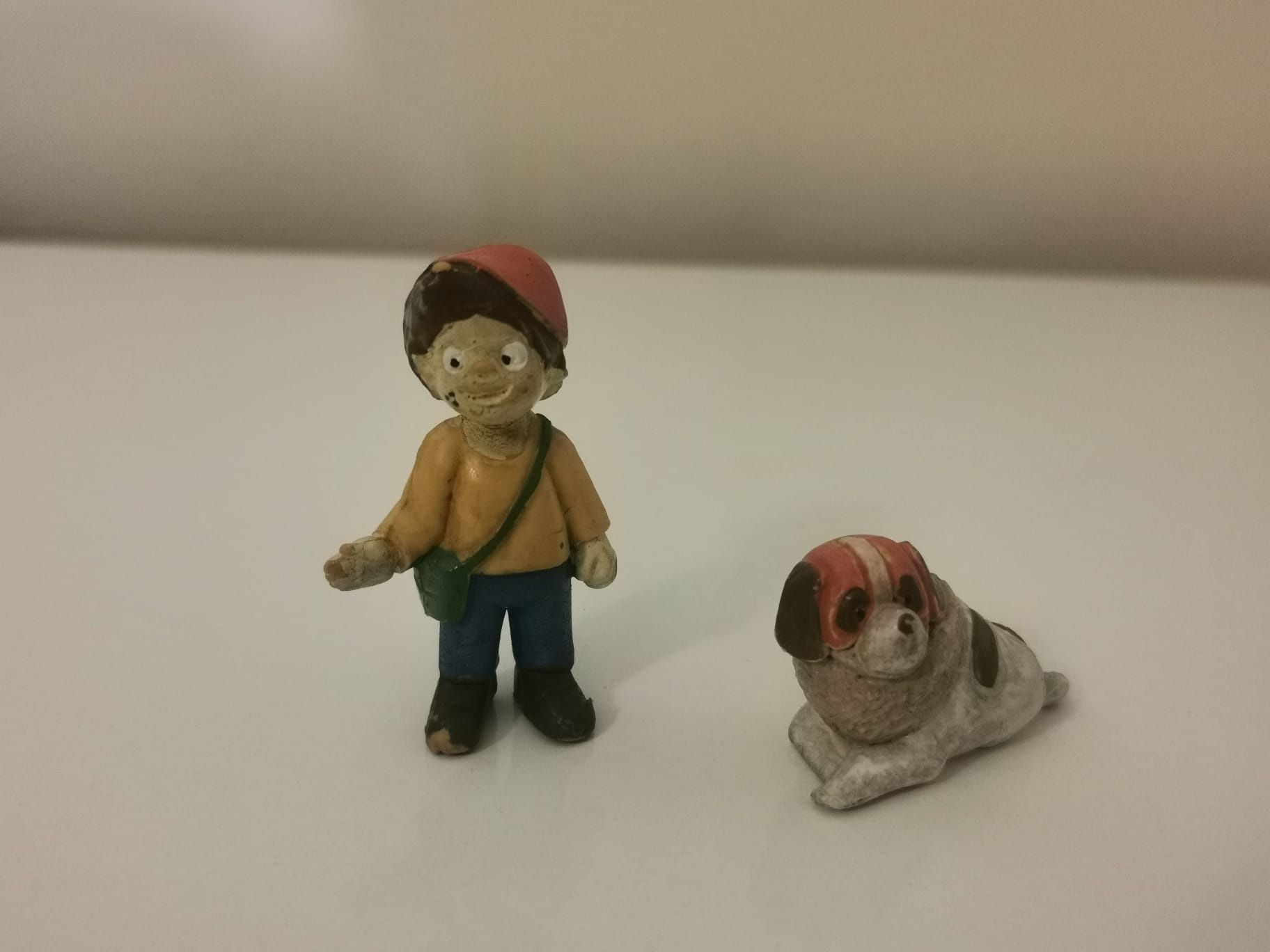Pedro e Cão (Figuras Heidi)