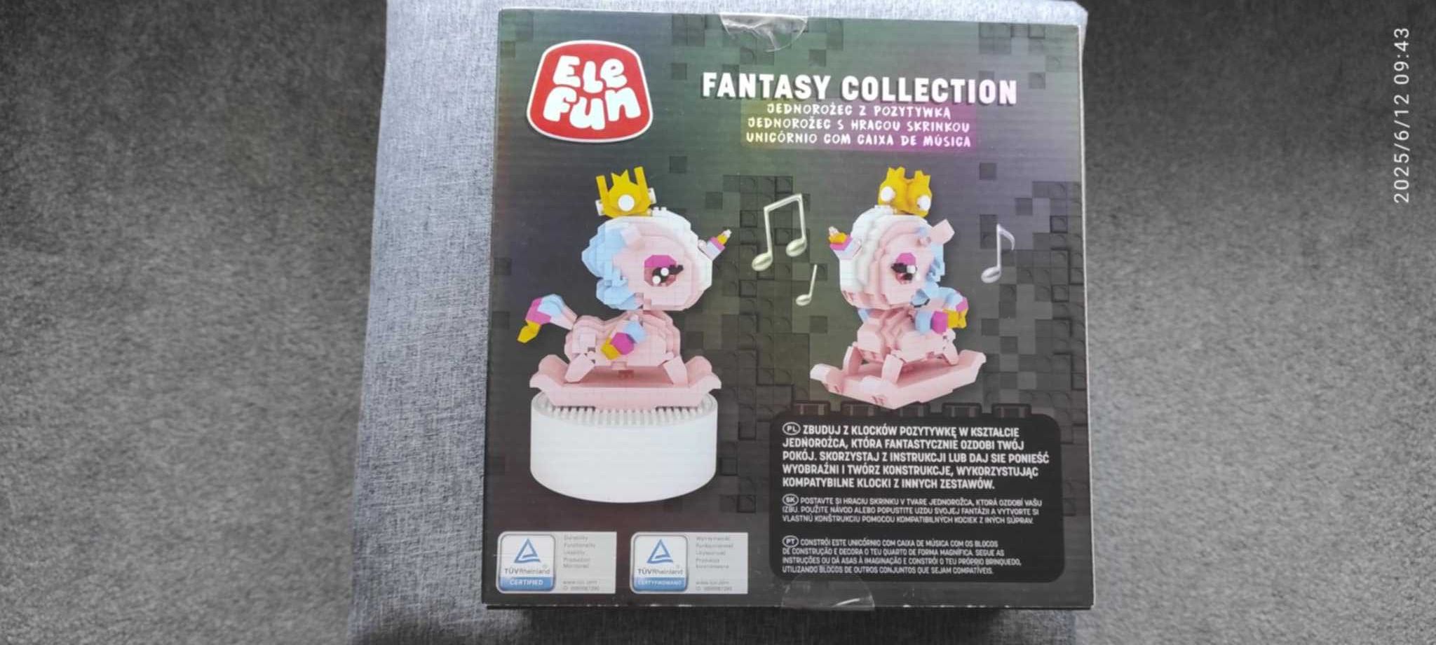 Ele fun  Jednorożec z pozytywką 725 elementów