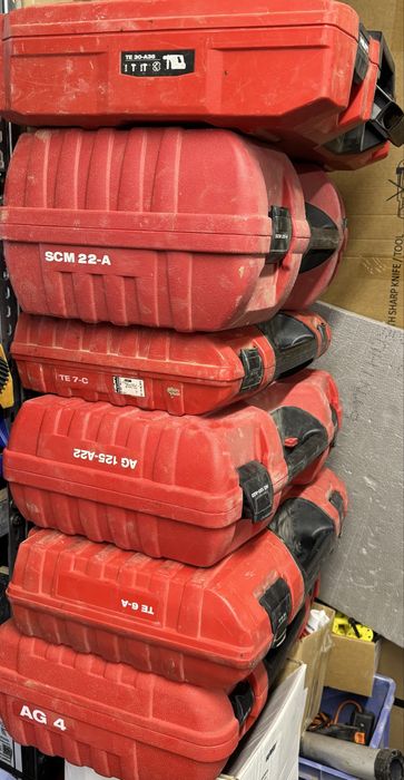Hilti kufer walizka AG, TE, SCM