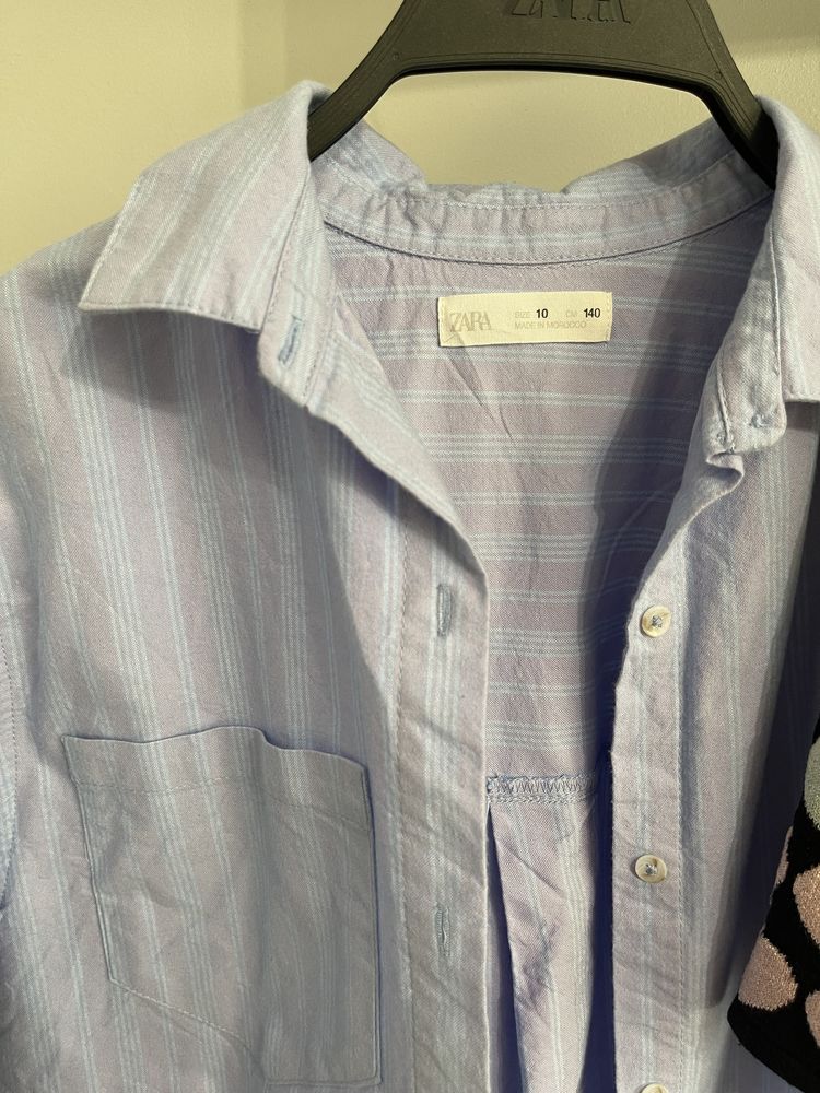 Сорочка блузка Zara 140 спідниця HM