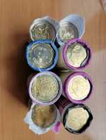 Troco moedas conmemorativas y euros Espanha e Italia