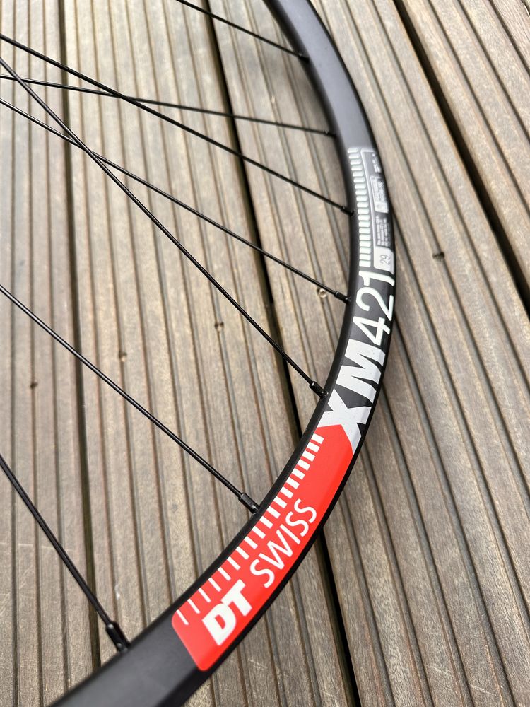 Koła MTB 25mm 29" DT Swiss XM421, piasty 350, CL, MS, 1750g gwarancja