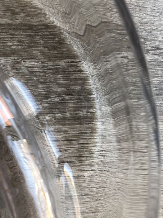 Salaterka trójdzielna KROSNO średnica 23 cm i szklany Sheiker