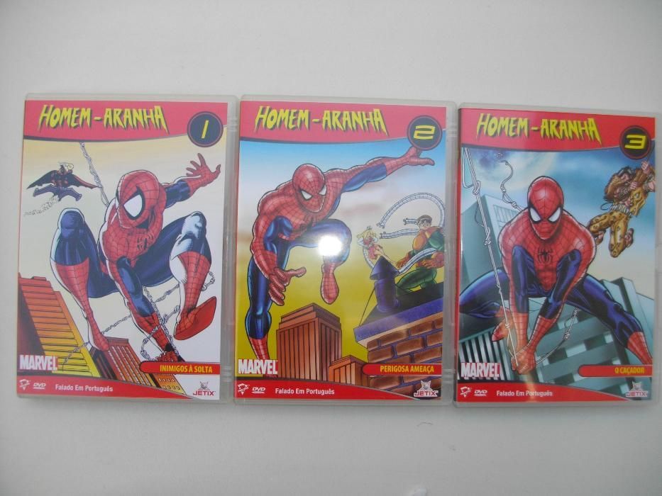 Homem-Aranha: 9 DVD (27 episódios)