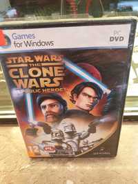 Nowa gra PC Star Wars the Clone Wars Republic Heroes PL folia