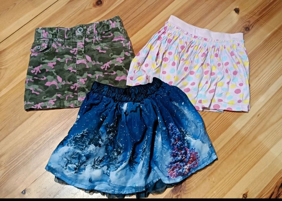 Zestaw spódniczek 116, Nutmeg zimowa, świąteczna, Place moro, girl2gir