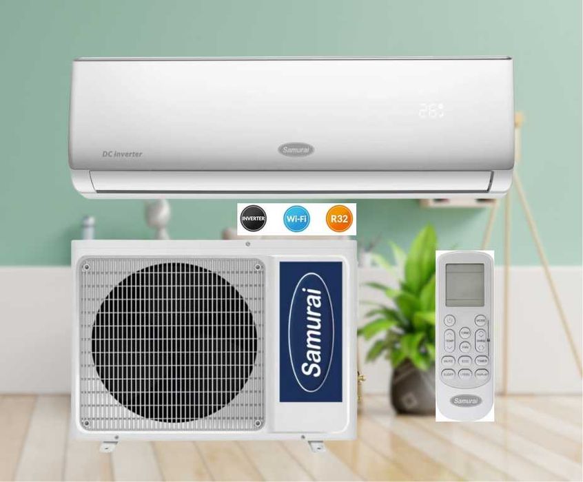 Кондиционеры SAMURAI Inverter -15°C Доставка и Монтаж Социальная Цена