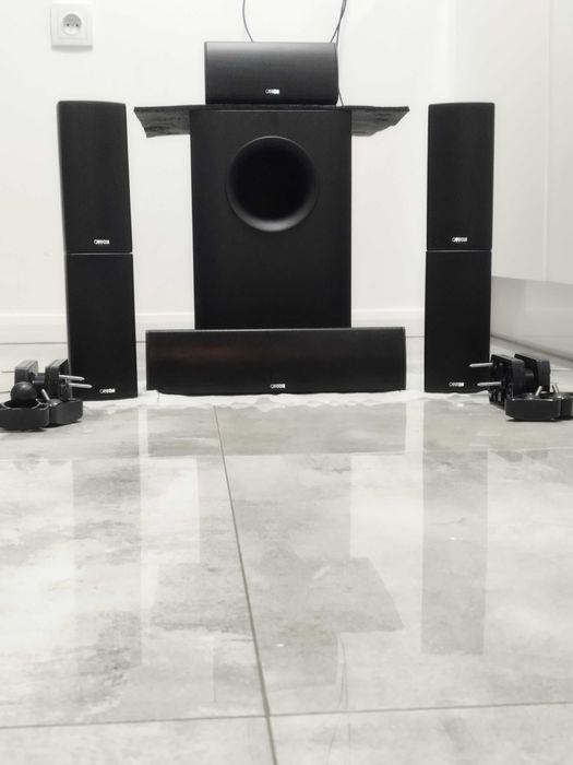 Kino Domowe Marzeń-CANTON M240 5.1 STAN JAK NOWY Komplet z Mocowaniami