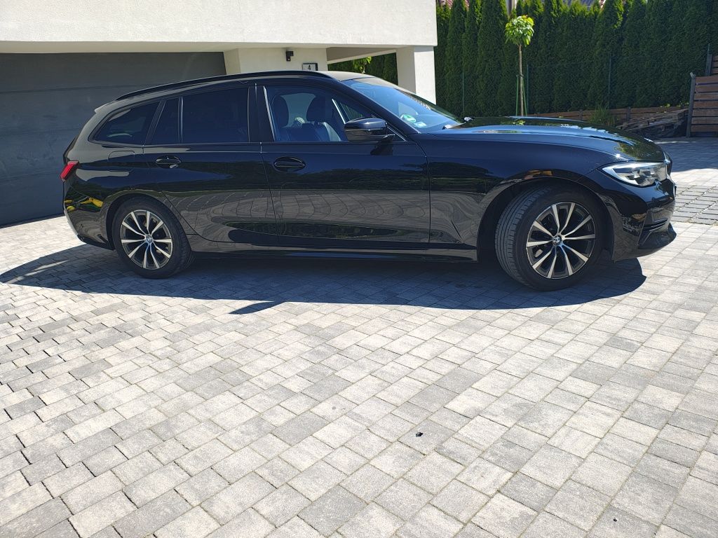 BMW 3 G21 G20, salon PL, Harman Kardon, 2,0 benzyna, cesja, GRATISY