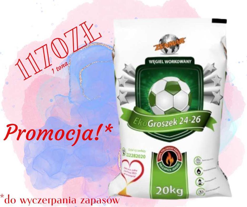 Promocja! Węgiel Groszek ZENMAR