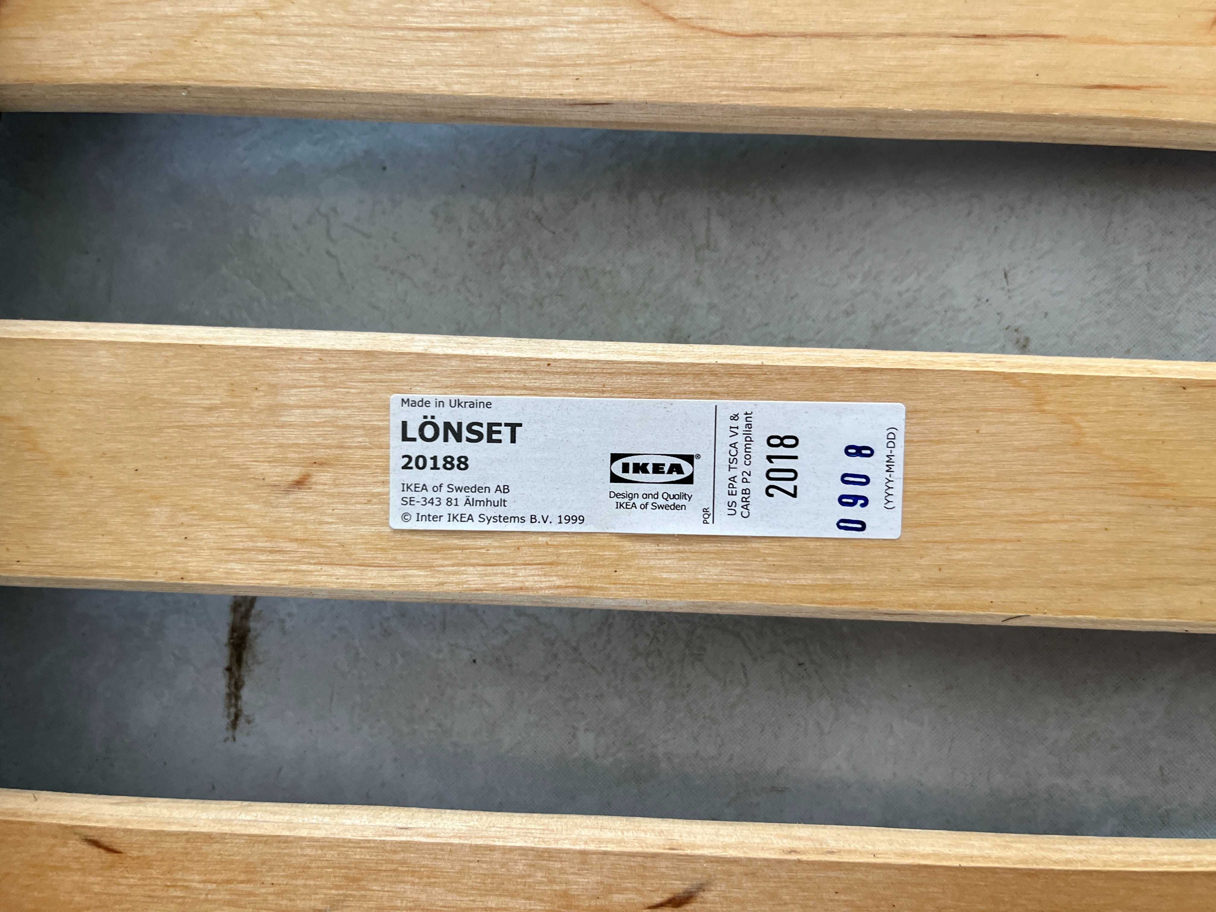 Estrado IKEA - LONSET - 160x200 (Cama Casal)