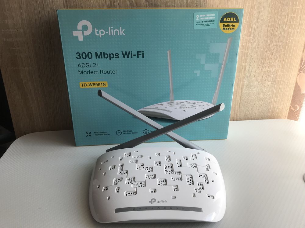 Маршрутизатор TP-LINK TD-W8961N ADSL2+