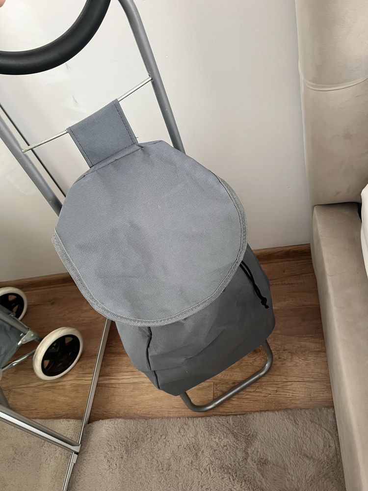 Torba na kolkach wózek zakupowy wyspkosc 87 cm