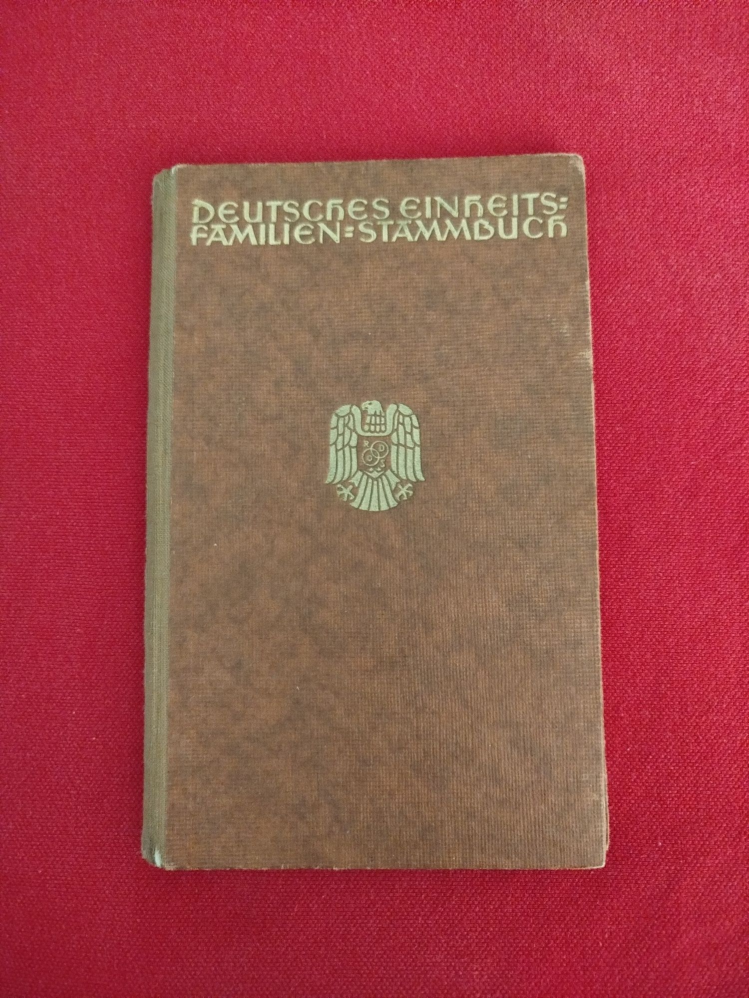 Familien Stammbuch dokument III Rzesza