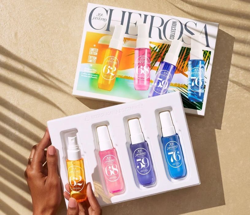 НАБІР Sol de Janeiro limited edition perfume mist discovery set(4x30мл