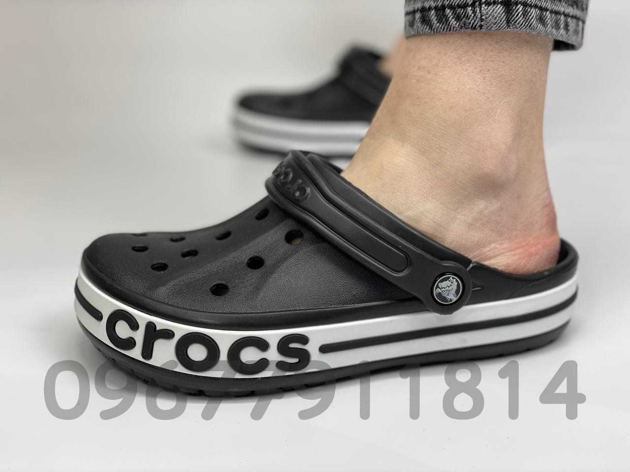 New! Crocs Bayaband clog сабо black navy крокс Купить кроксы Киев